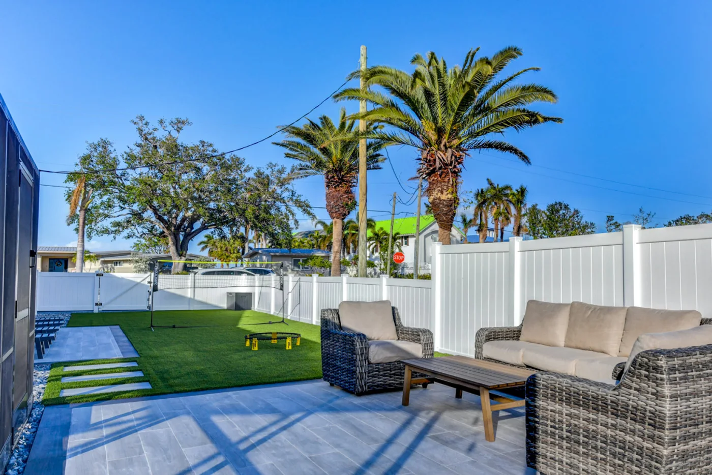 River House — Backyard